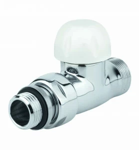 Carlo Poletti V78510E Клапан термостатический, угловой с подключением медной или пластиковой трубы.