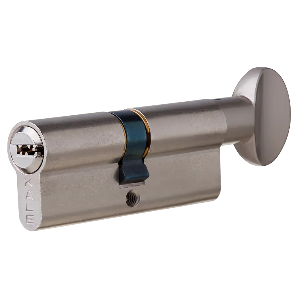 Цилиндр Kale 164SM-80-C-NI, 35х35 мм, ключ/вертушка, цвет никель 82394729 STLM-2158606 