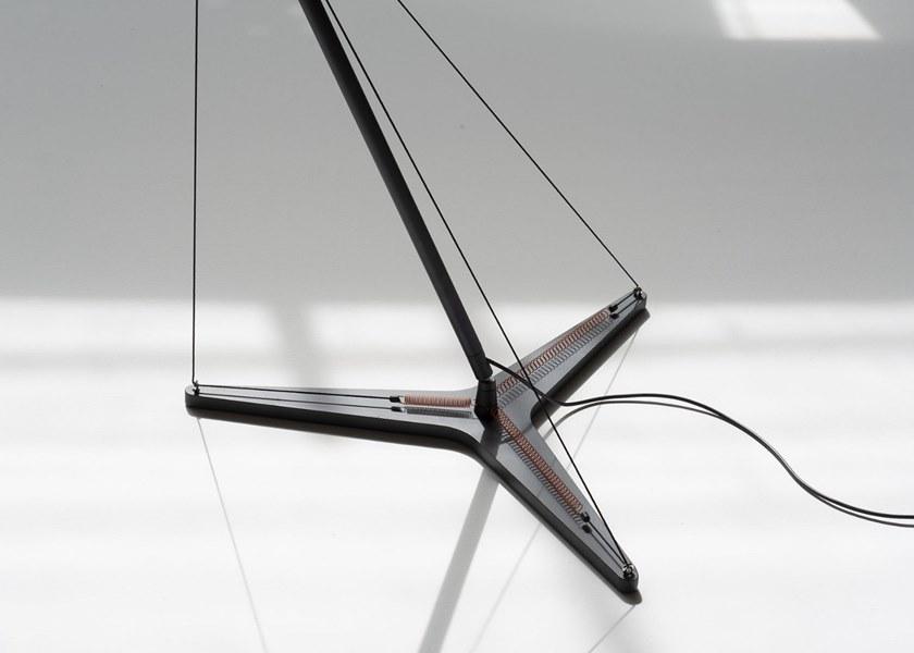 Martinelli Luce Регулируемый светодиодный торшер из алюминия  2302/ne  - Вид №7