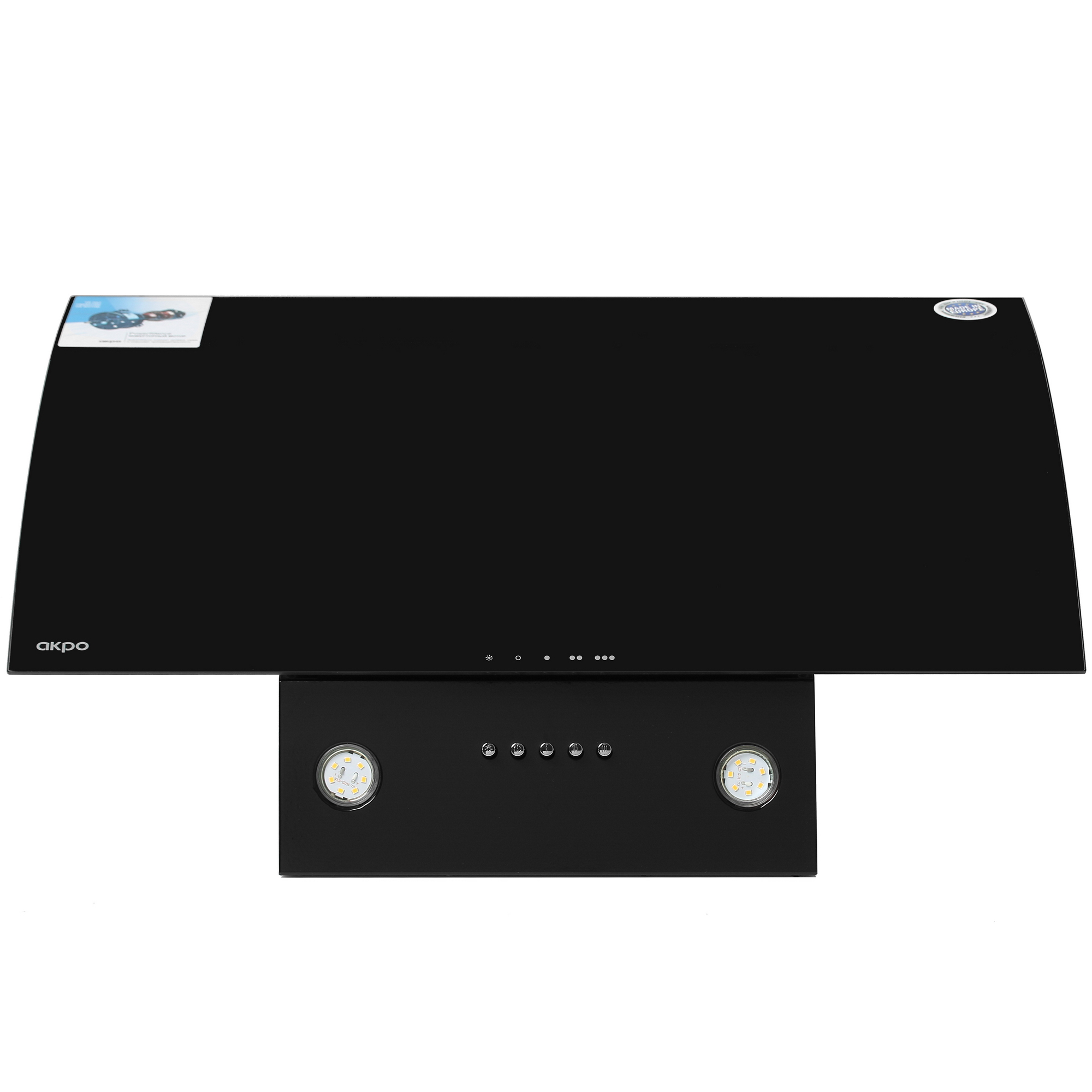 9940340 Вытяжка наклонная Akpo WK-4 Clarus eco II черный/черный STDN-0094810 - Вид №6