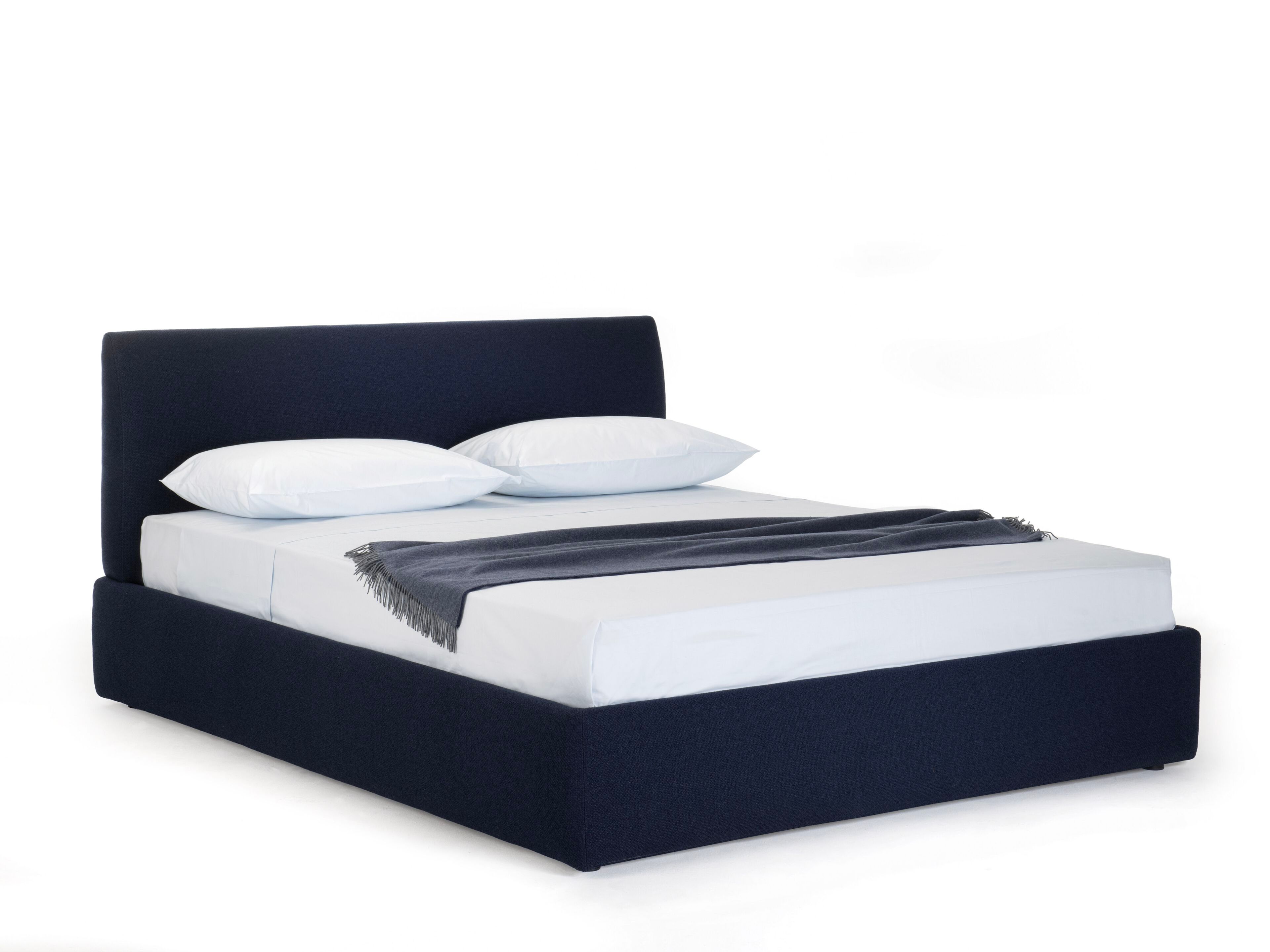 Двуспальная кровать с мягким изголовьем Zanotta TALAMO BOX ARCH-00040367