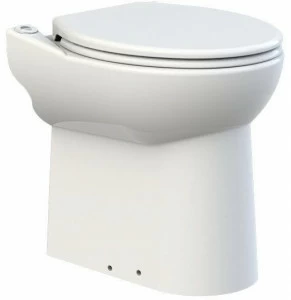 Cpt43ls Приставной унитаз напольный Белый Sanitrit  Италия