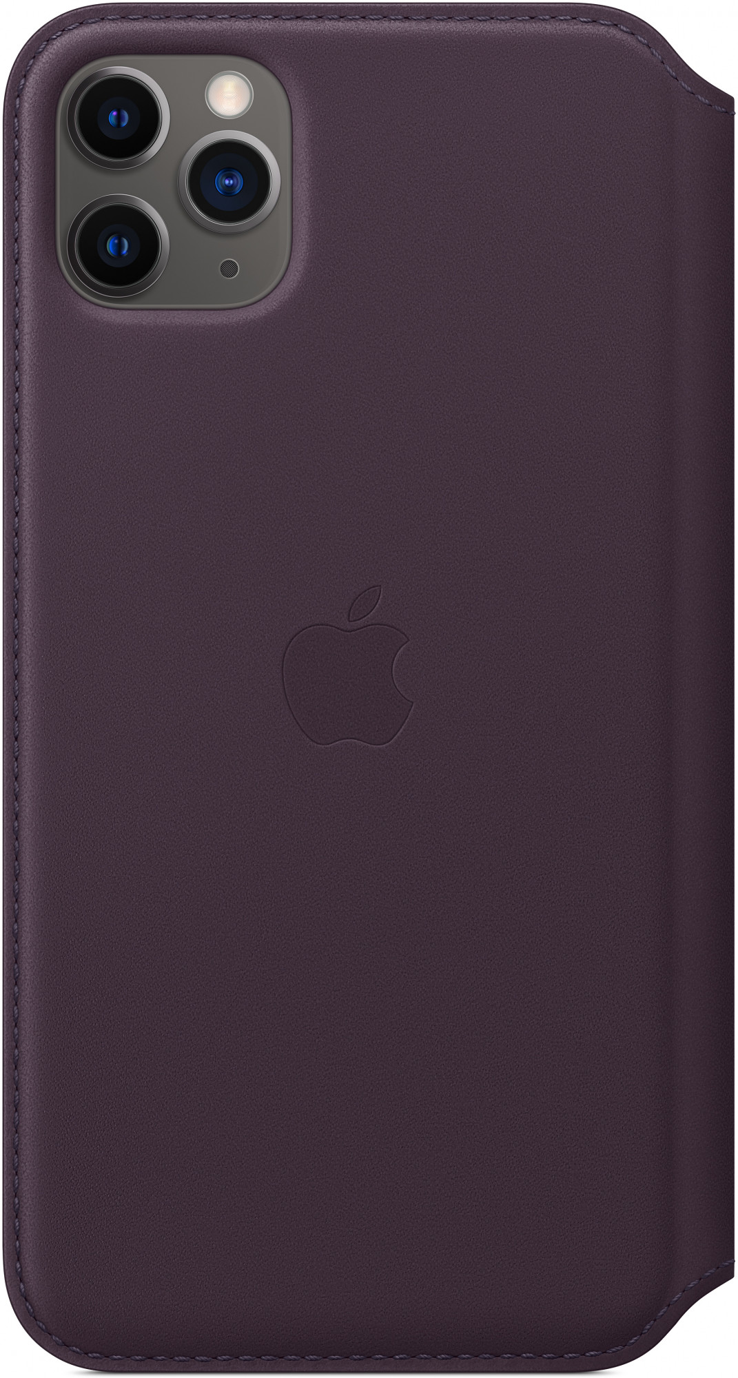 MX092ZM/A Iphone 11 pro max leather folio - aubergine Apple Santreyd 