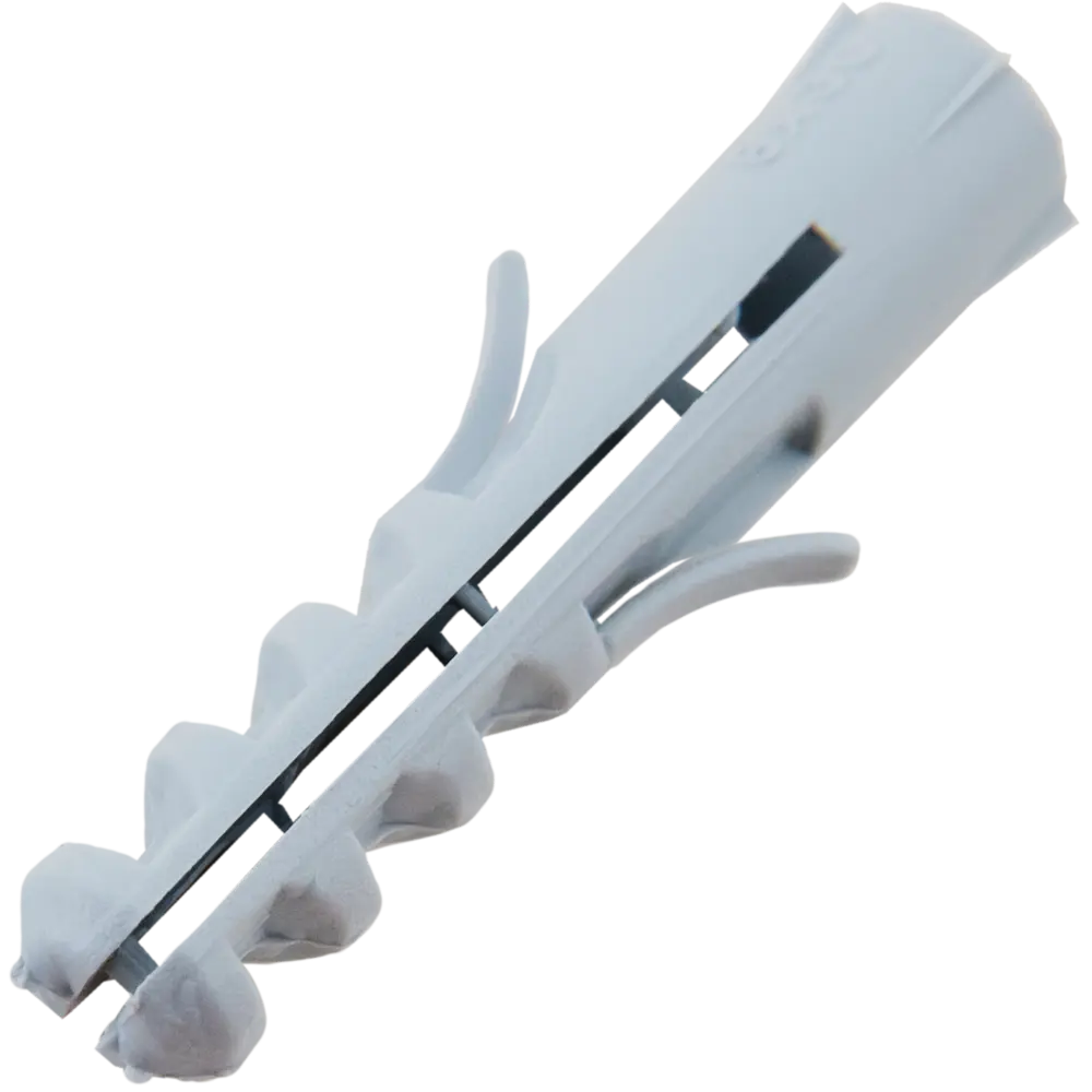 Дюбель с усами для полнотелых материалов 6х30 мм полипропилен цвет серый 500 шт НЕВСКИЙ КРЕПЕЖ STLM-2191456 - Вид №1