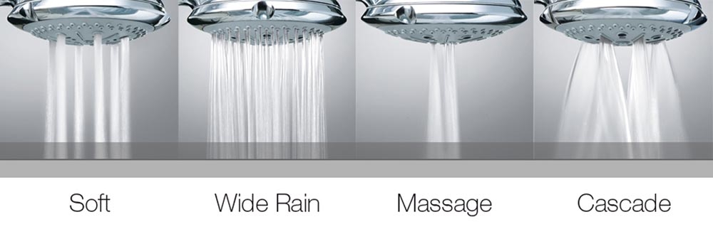 B00102 Душевая лейка OCEAN/4 Ø 121 mm BOSSINI  - Вид №6