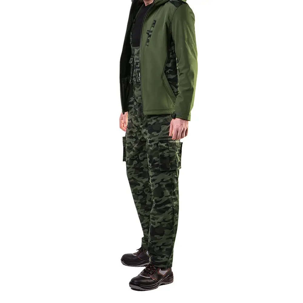 Полукомбинезон рабочий Neo Tools Камуфляж зеленый размер XS рост 172-175 STLM-2027236 - Вид №3