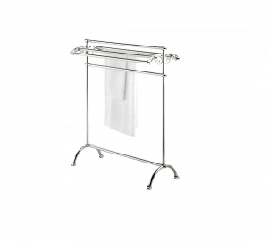 Gentry Home Trevor Вешалка для полотенец отдельно стоящая Unique Никель GH100919