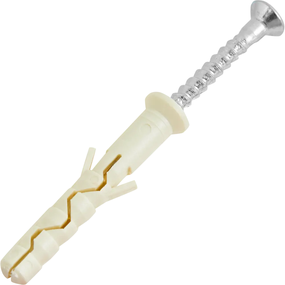 Дюбель-гвоздь SORMAT 6×40 мм с потайной манжетой (10 шт) 84257524 STLM-1583643