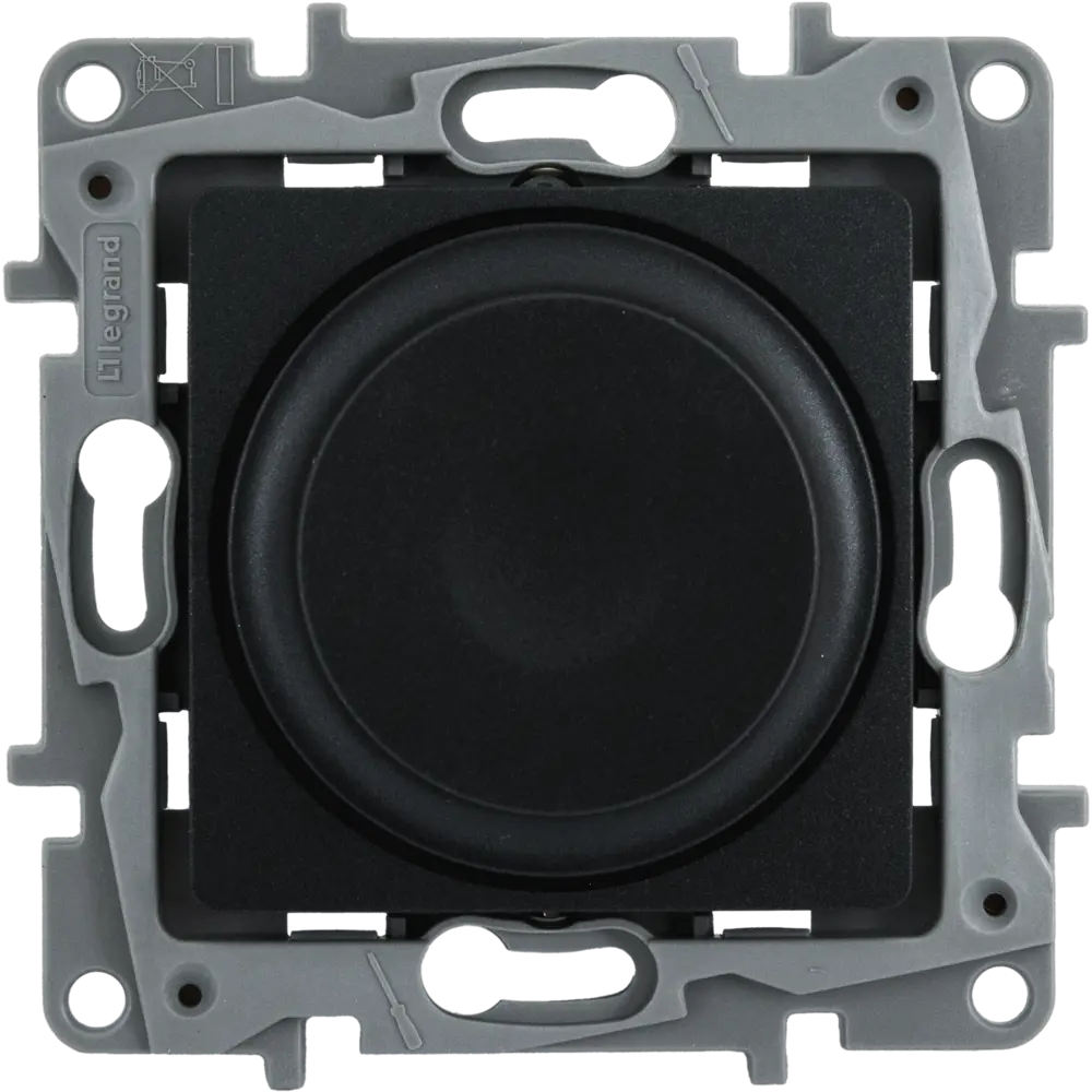 Legrand Etika - Диммер встраиваемый антрацит 300 Вт 82496722 STLM-0028731 - Вид №1