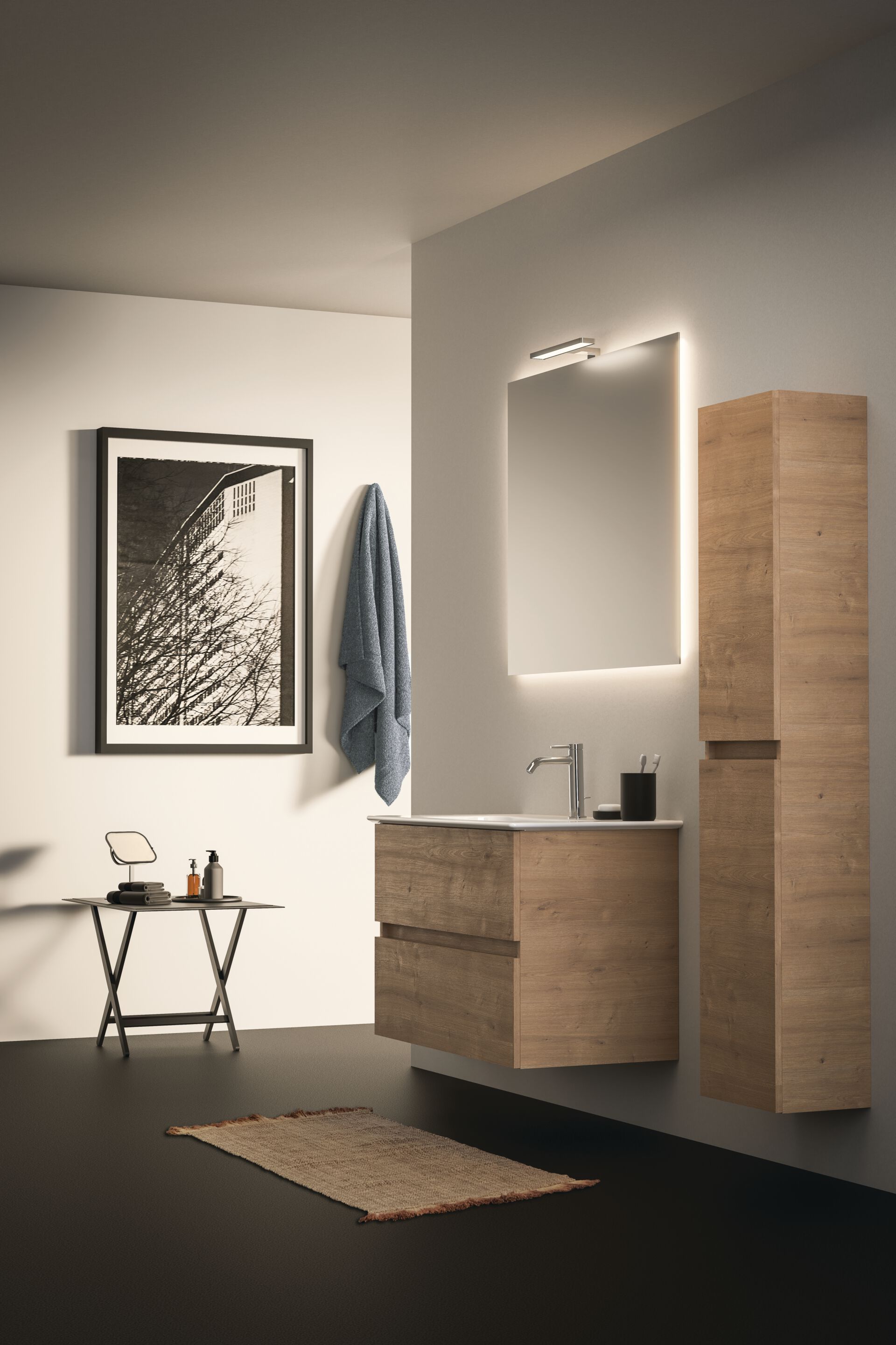 Однорычажный смеситель для раковины с автоматическим сливом Ideal Standard Ceraline Nuovo ARCH-00021984 - Вид №2