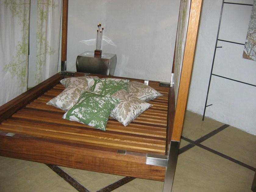 ICI ET LÀ Деревянная кровать с балдахином Handmade metal furniture by ici et là sun-id-1432046 - Вид №1