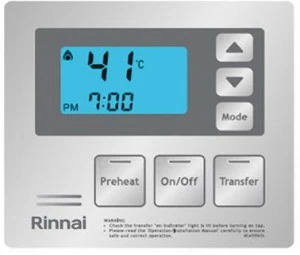 Rinnai Italia Управление водонагревателем Accessori scaldabagni – comando remoto Mc-100