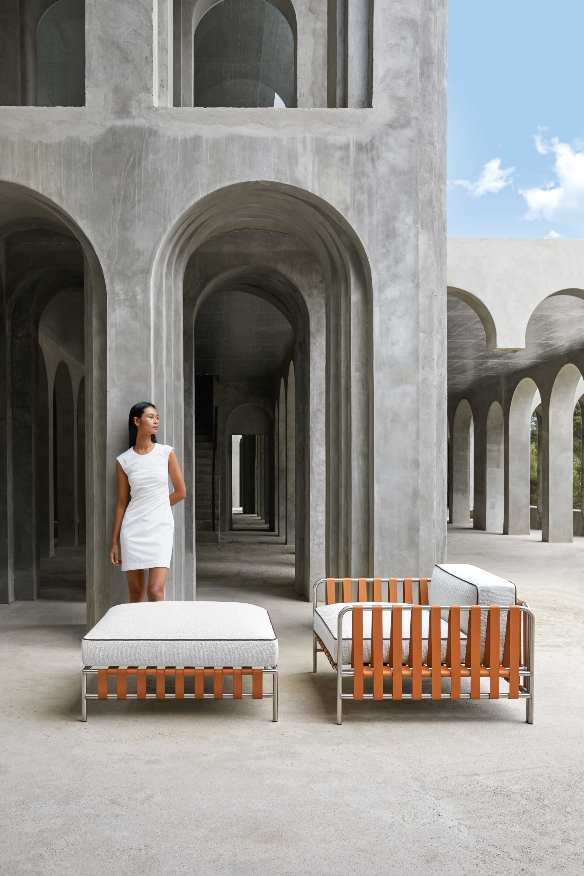 Алюминиевое садовое кресло с подлокотниками GANDIABLASCO Onsen ARCH-00106669 - Вид №17