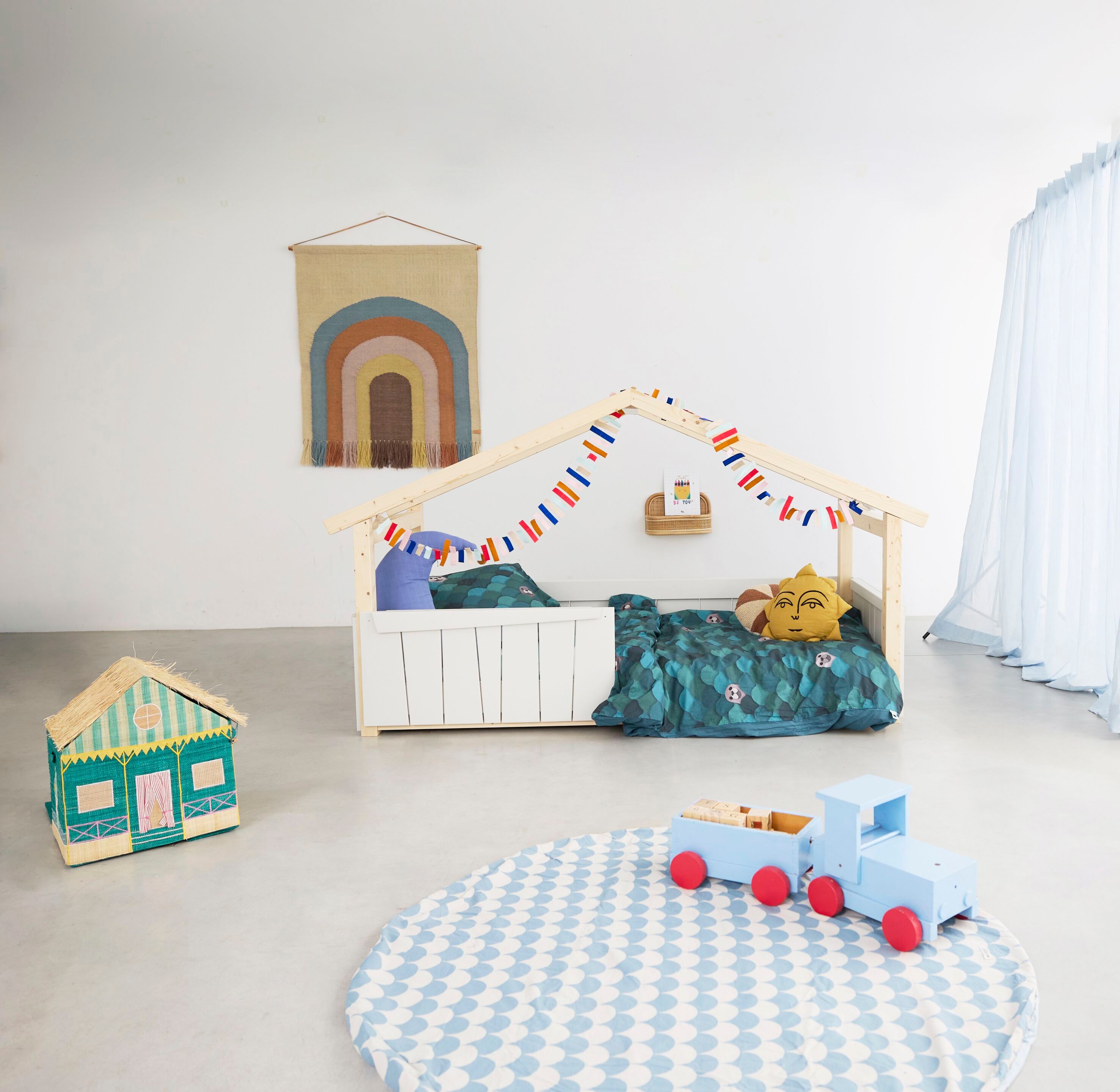 Деревянная односпальная кровать Mathy by Bols STAR LIGHT ARCH-00019732 - Вид №1