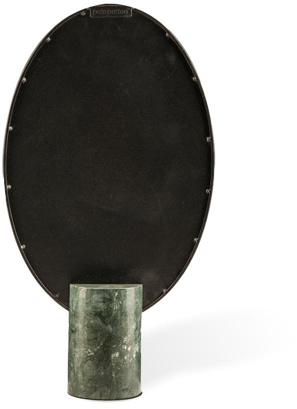 Pols Potten Железное овальное настольное зеркало  300-300-130  - Вид №4