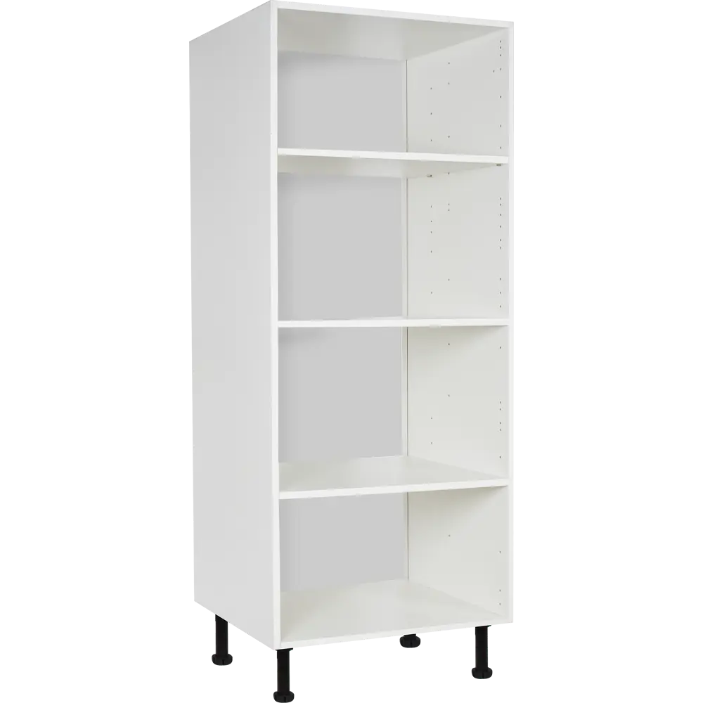 Колонка напольная 60x140x56 см, ЛДСП, цвет белый DELINIA STLM-2118146