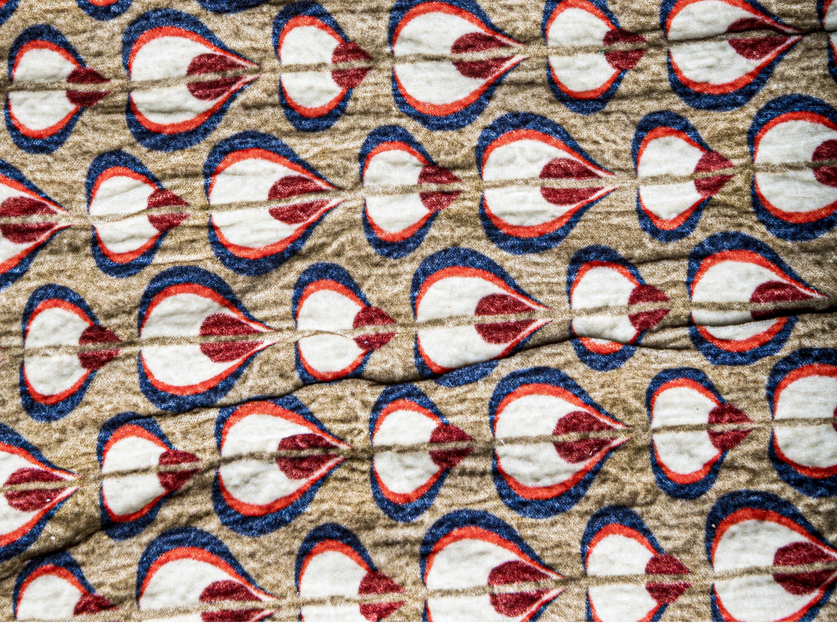 Хлопчатобумажная ткань с графическим рисунком The House of Lyria CARMENTE ARCH-00063331 - Вид №4