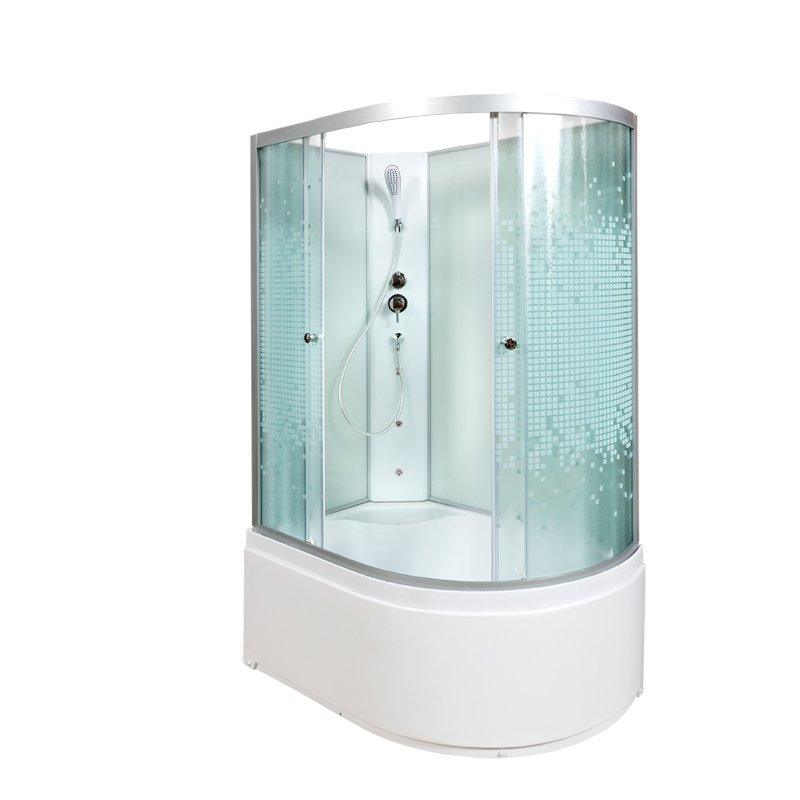 B10S+ эл. BLACK Душевая кабина DETO Серия В L 920 L N с гидромассажем - Вид №7