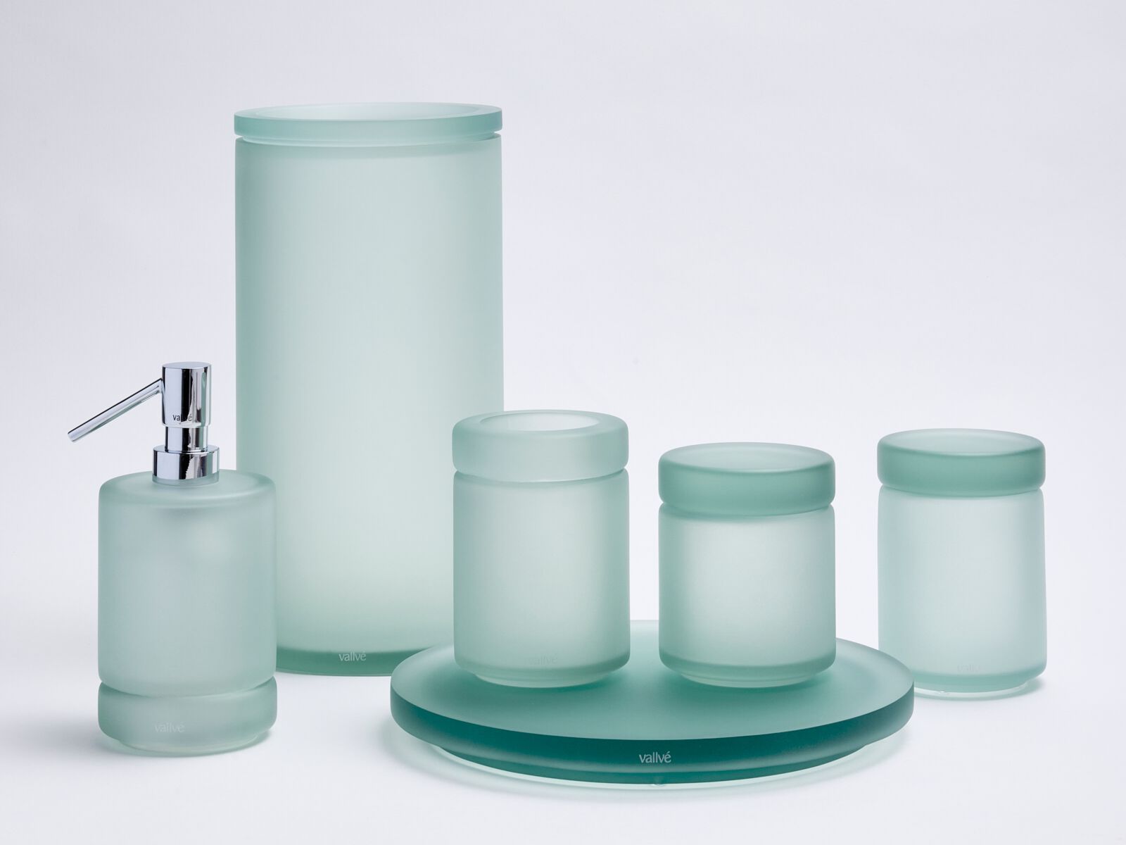 Держатель для хлопка из смолы с крышкой Vallvé LUNA ARCH-00007462 - Вид №1