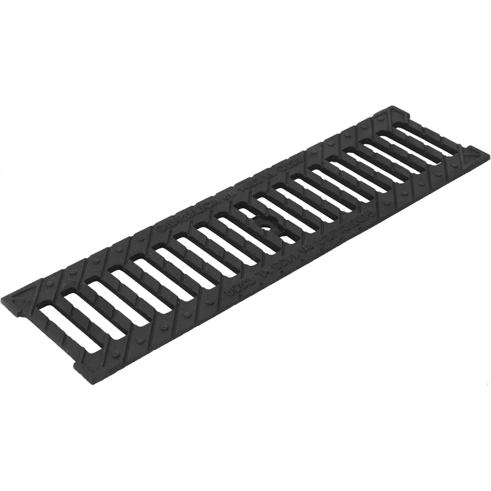 Чугунная решетка GIDROLICA для водоотводных каналов 500х136 мм 13138930 STLM-0002845