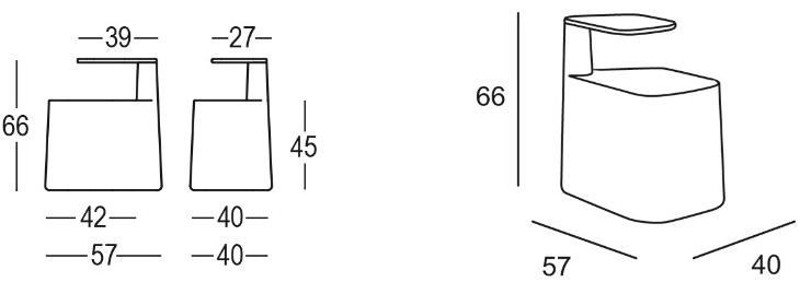Plust Сиденье из полиэтилена sun-id-1398701 - Вид №2