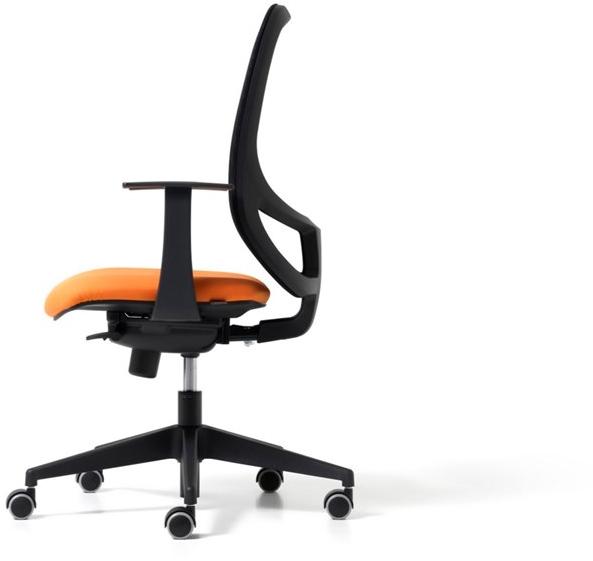 Diemme Сетчатое офисное кресло с 5 спицами и подлокотниками Hop sun-id-1475471 - Вид №2