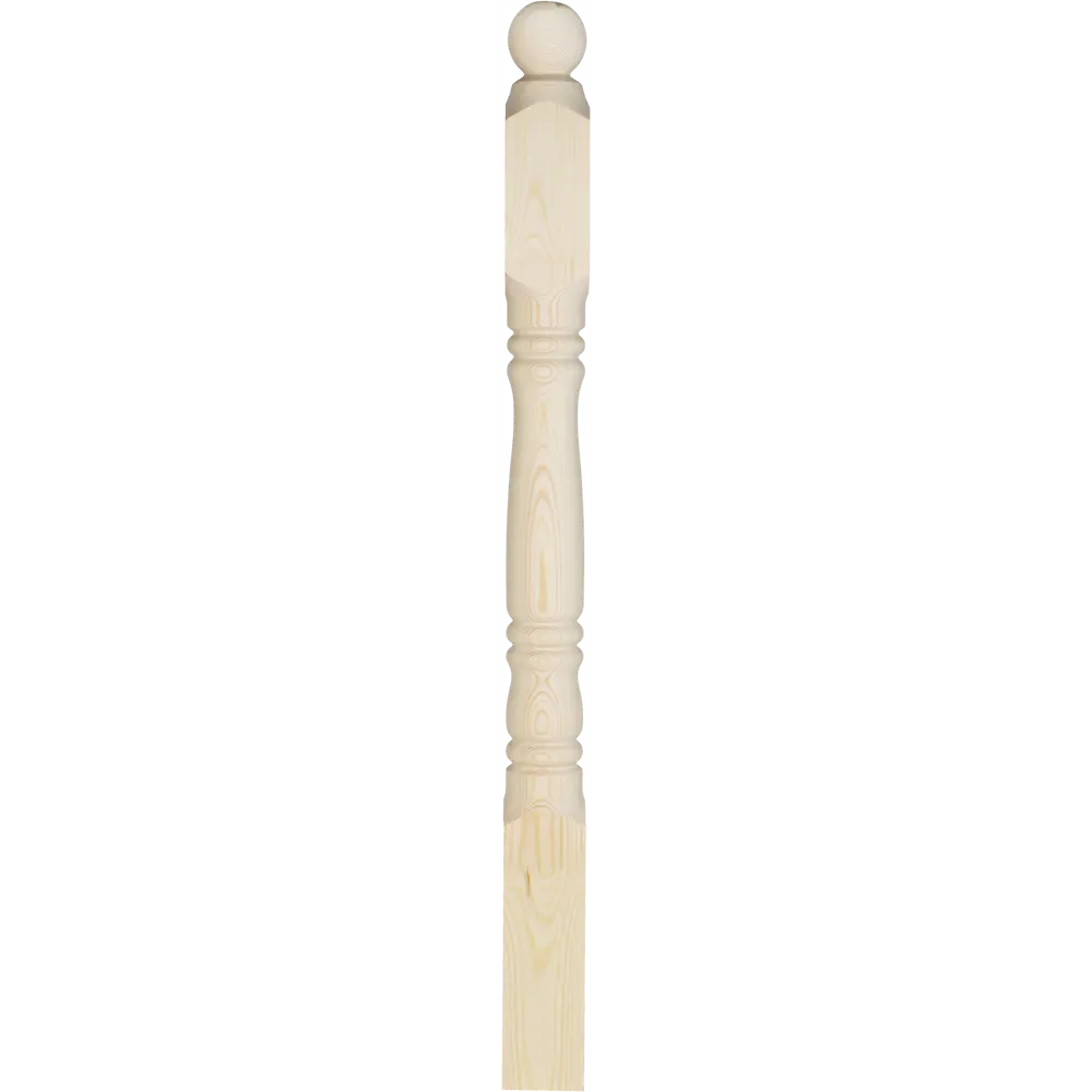 Столб лестничный сращенный хвоя сорт А Англия 90х90х1170 мм Santreyd STLM-2104020