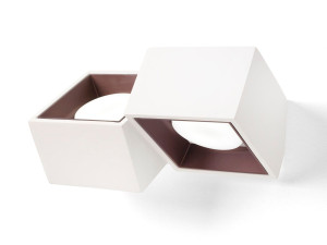 Гипсовая настенная лампа