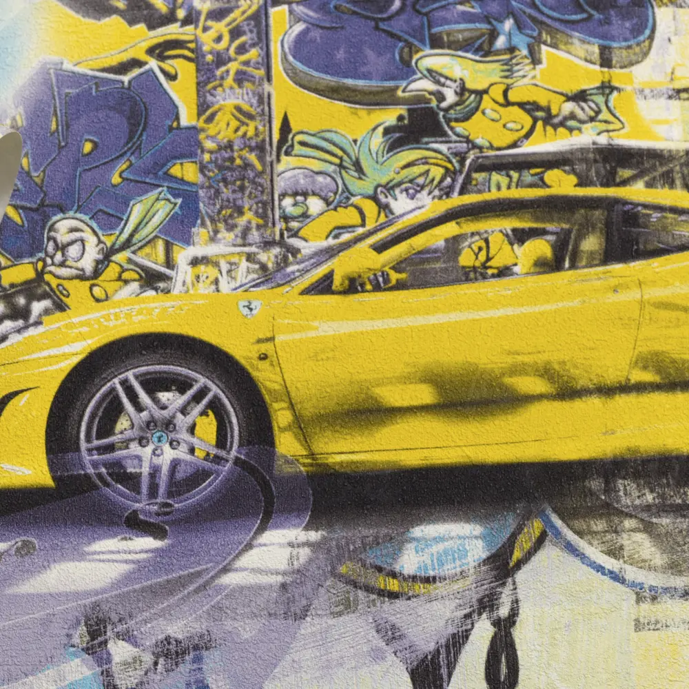 Обои флизелиновые Palitra Life Drive жёлтые 1.06 м PL71140-63 STLM-2184909 - Вид №1