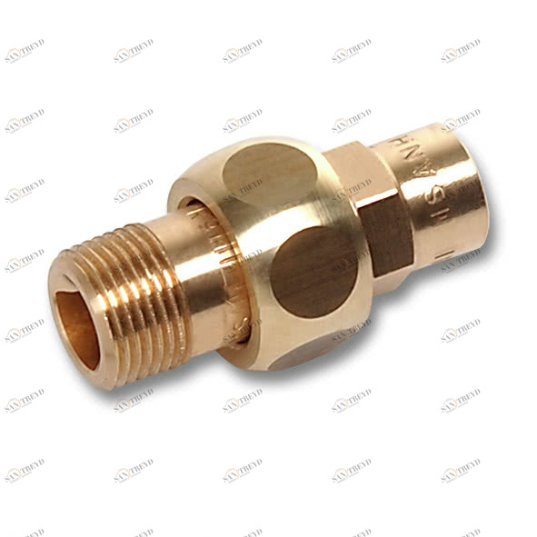 143412234 SANHA 4341G сгон ВП-НР, бронза, самоуплотняющийся 22x3/4 мм 