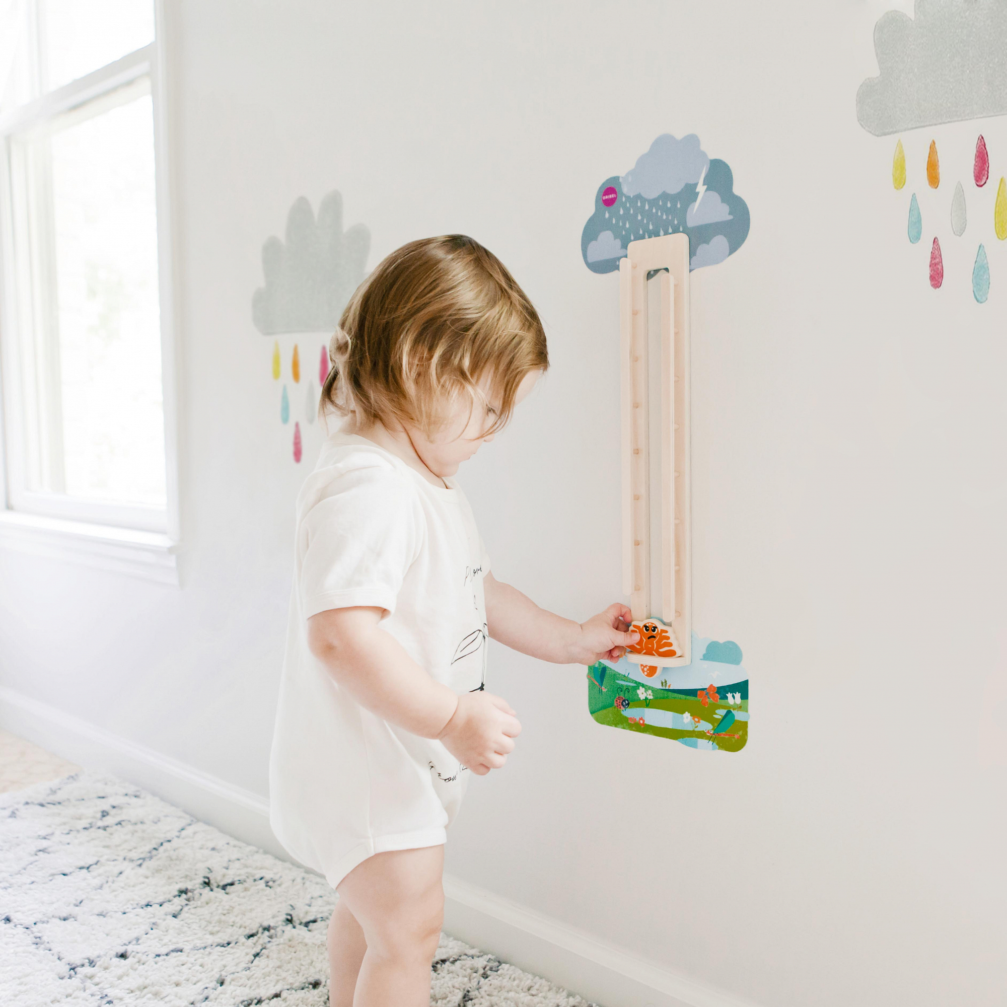 Развивающая игрушка на стену Vertiplay "Паучок Бибси" ORIBEL  322603 Разноцветный Santreyd  - Вид №2