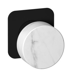 Внешние части встроенного смесителя на 1 потребителя WE ARE IB mr300np_1 Matt Black Marmo