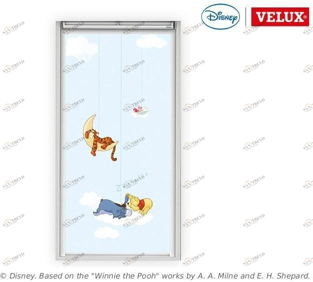 Velux Тканевая шторка на мансардное окно Disney & velux dream 4610 