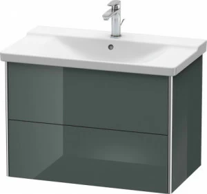 XS418103838 Тумбочка подвесная XSquare #XS4181 810 x 473 мм Доломитово-серый глянцевый лак