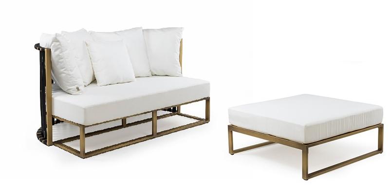 Braid Садовый столик квадратный Metropolitan 104.006/104.007 - Вид №1