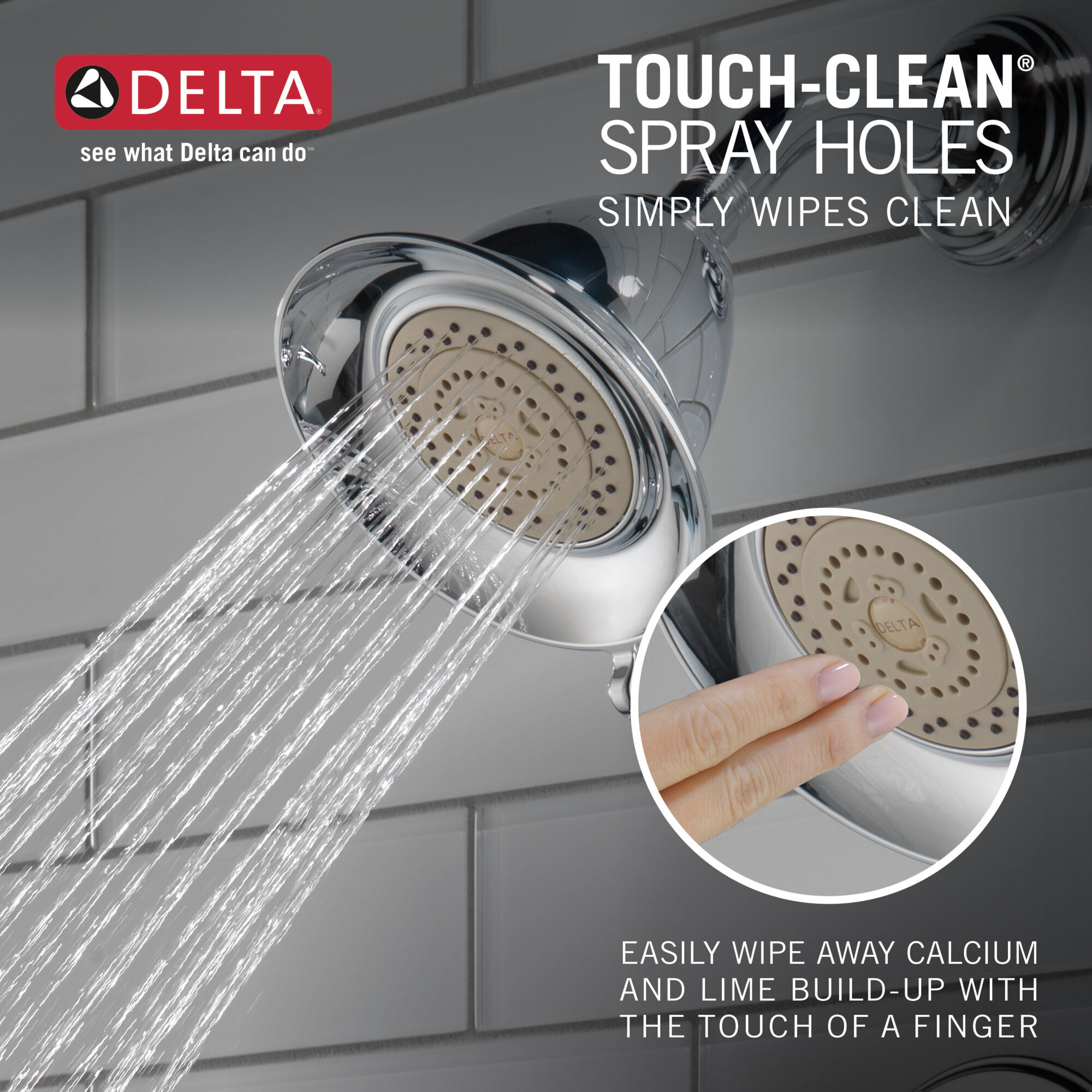 T17455-NP Для ванны и душа Monitor® 17 Series Delta Faucet Victorian Жемчужный никель и латунь - Вид №3