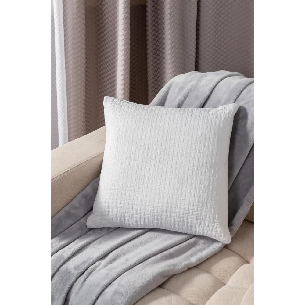Подушка, 43х43 см, цвет белый LINEN WAY STLM-2049558 - Вид №3