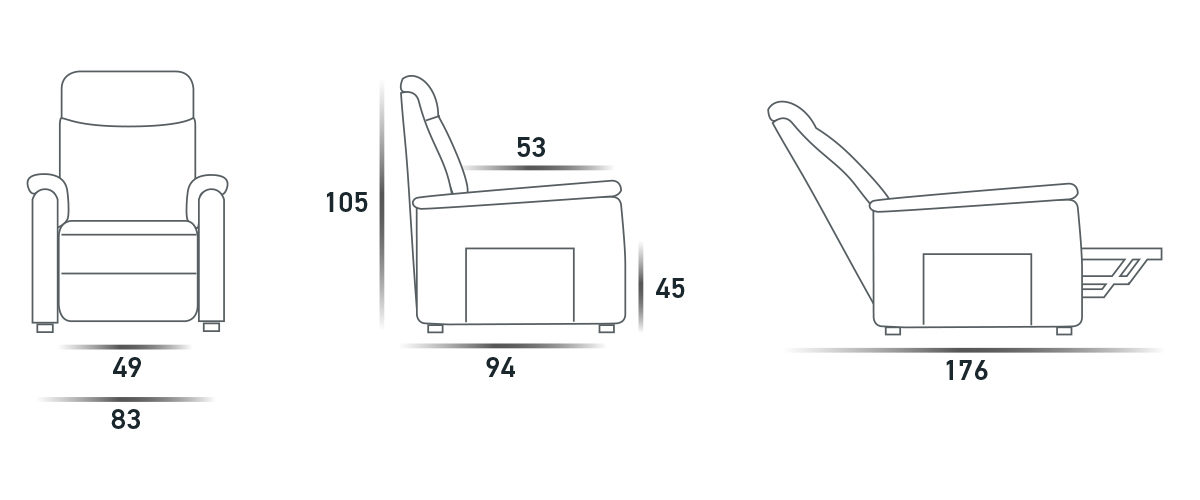 Кресло-Подъемник Lift-Relax 1 Motore  Spaziorelaxitalia  Ischia Ischia Lift-Relax 1 Motore  - Вид №4