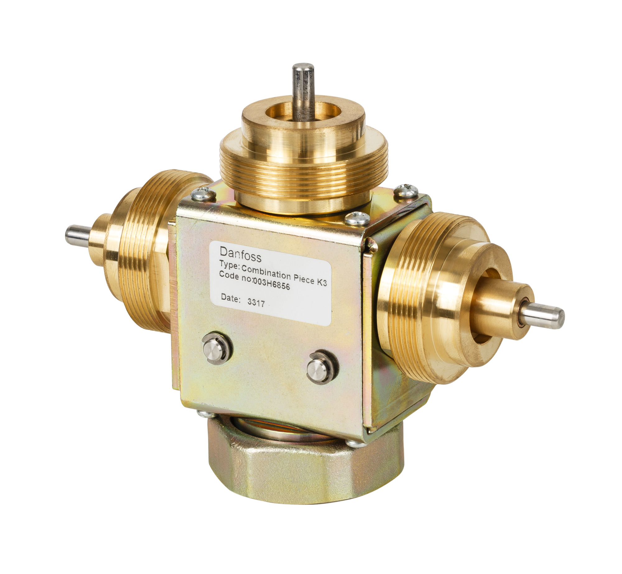 Danfoss Принадлежности к регулятору AVT/VG, VGF Соединительная деталь К2 для двух AVT 003H6855  - Вид №2