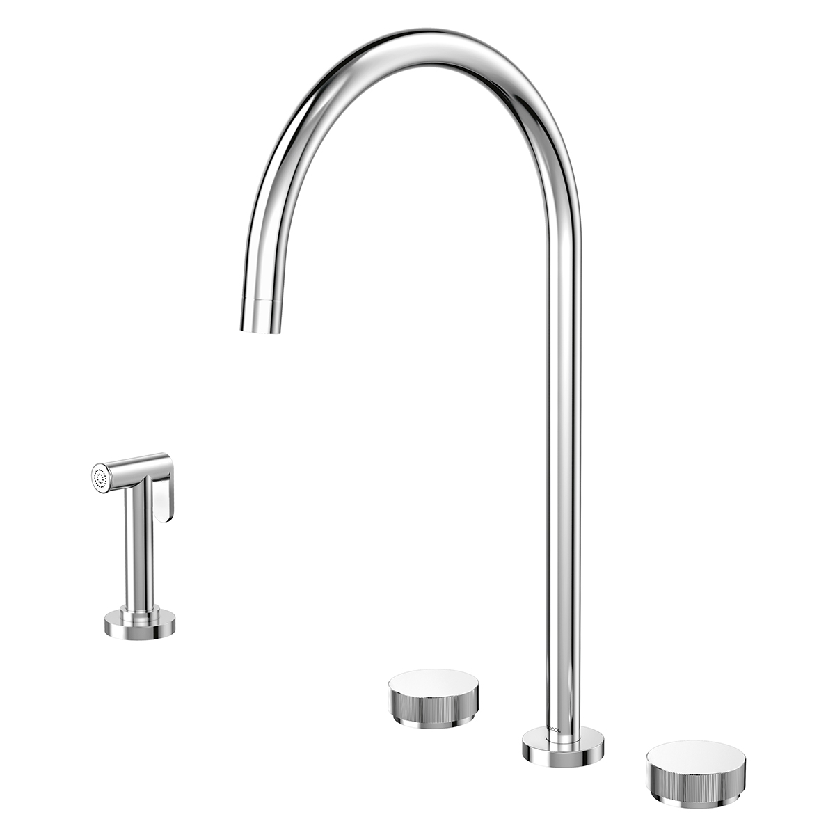 01546606 Смеситель кухонный настольный с боковым душем Docol MIX&MATCH