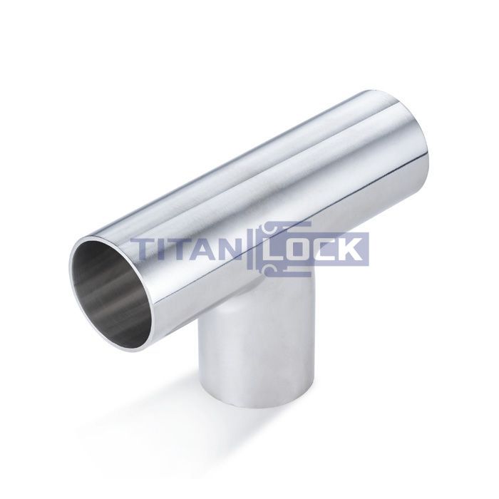 Тройник приварной DN 10, нерж. сталь 316, TLTE10SS TITAN LOCK  - Вид №3