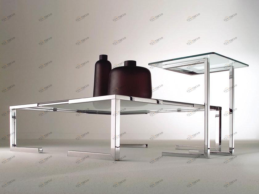 F.lli Orsenigo Квадратный хрустальный журнальный столик sun-id-1444128