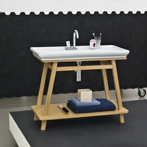 Деревянный каркас для накладной раковины ACM013 ArtCeram TRAPEZIO One Shot  (Венге)