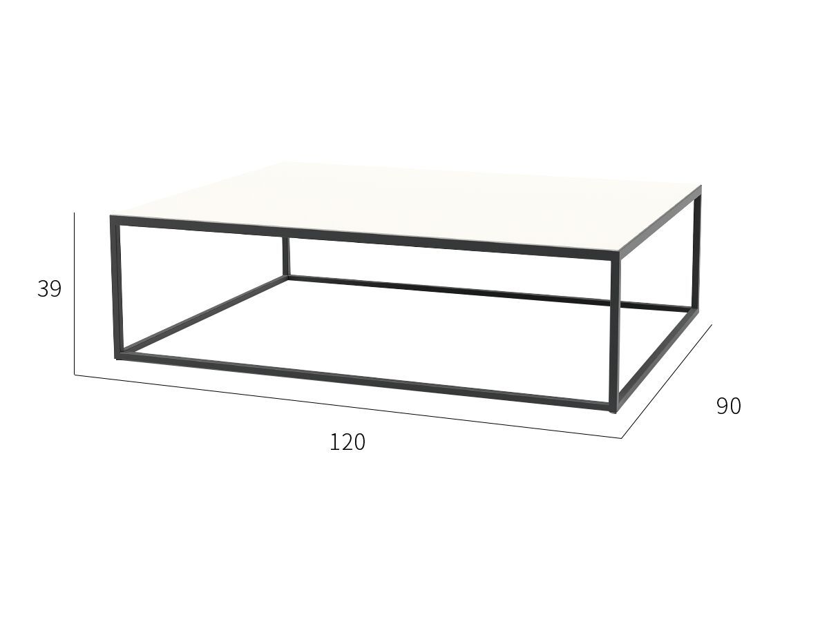 Прямоугольный садовый столик с керамической столешницей VINEKO Мани ARCH-00126822 - Вид №4