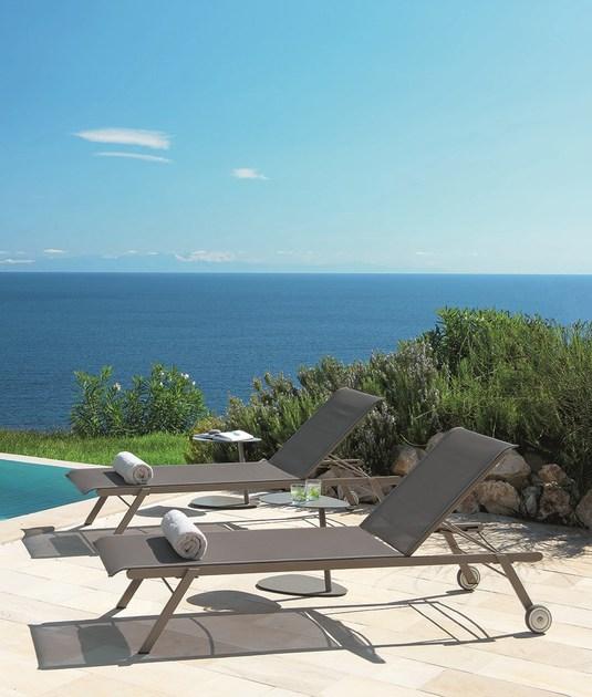 Ethimo Садовый лежак на колесиках Elisir Eilt4052 - Вид №3