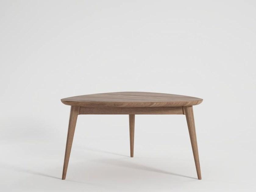 KARPENTER Треугольный деревянный журнальный столик для гостиной Vintage sun-id-1477928 - Вид №1