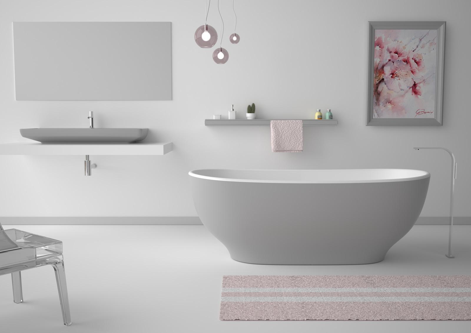 VAMO13 Акриловая ванна отдельностоящая GSG CERAMIC Moon - Вид №3