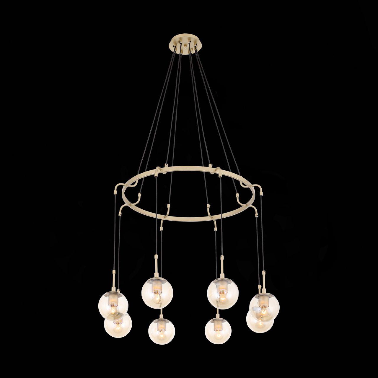 Подвесная люстра ST Luce Varieta SL234.413.08 ST LUCE ДИЗАЙНЕРСКИЕ, VARIETA 222848 Золотой  - Вид №2