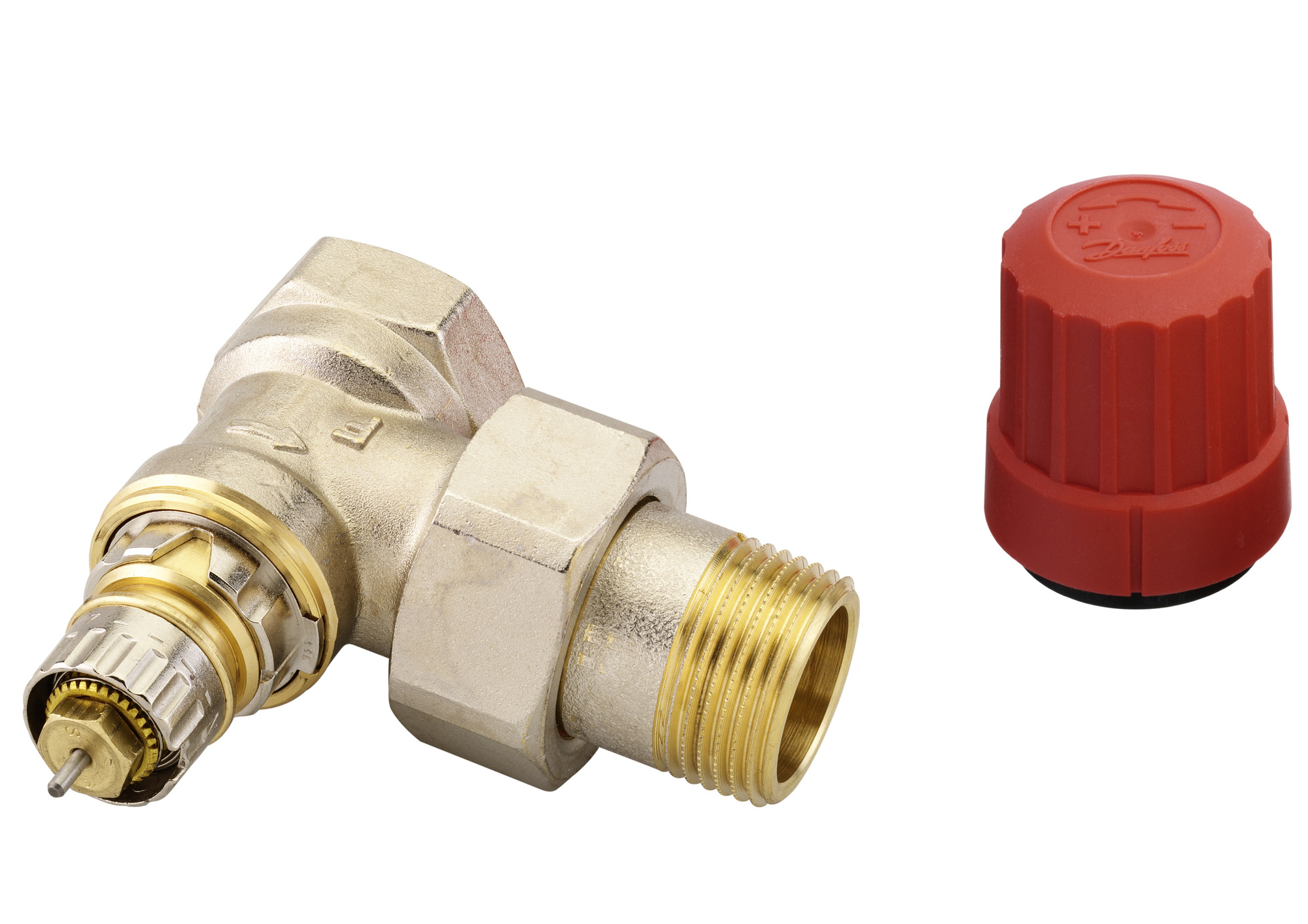 Danfoss Клапан RTR-N/RA-N для двухтрубной системы отопления Клапан RA-N 15 UK, наружн. резьба 013G4203  - Вид №1