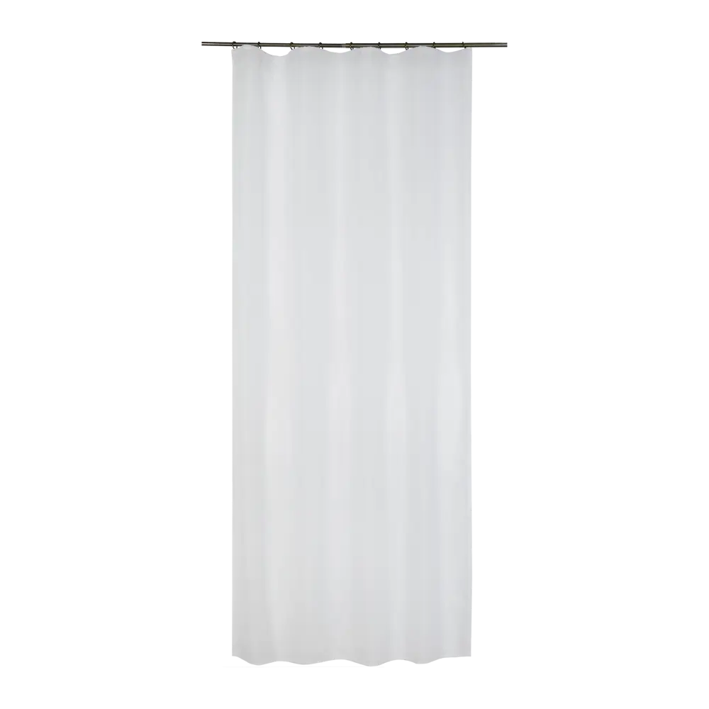 Тюль на ленте со скрытыми петлями Inspire Polyone White 140x280 см цвет белый 82497460 STLM-2176793  - Вид №2